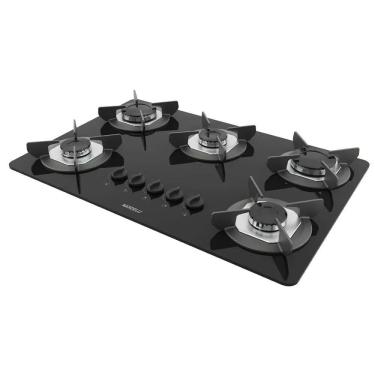 Imagem de Cooktop a Gás 5 Bocas Nardelli Safe Ferro Fundido Bivolt