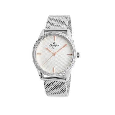 Imagem de Relógio Feminino Champion Analógico Elegance - CN24397Q Prateado