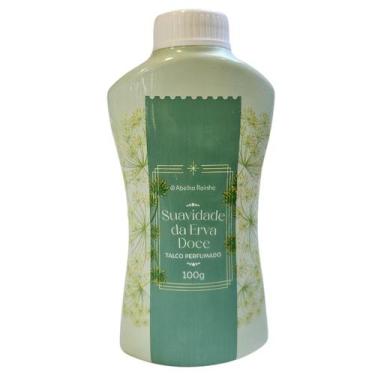 Imagem de Talco Perfumado Multiuso Suavidade da Erva Doce Abelha Rainha 100g