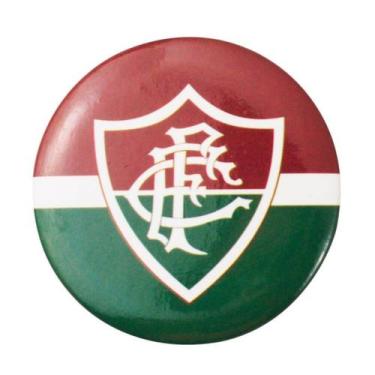 Imagem de Broche Botton Pin Escudo Redondo 4x4cm - Fluminense - Taimes