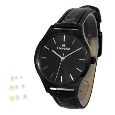 Imagem de Relogio Pulso Feminino Champion Prova D'agua Analogico