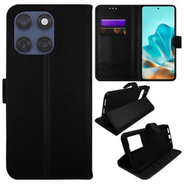 Imagem de Capa Carteira Flip Case para Motorola Moto Edge 60 5g Preto - LXL