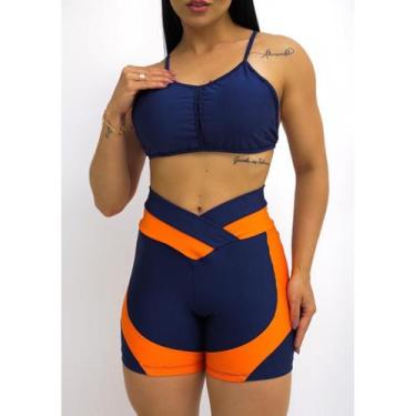 Imagem de Short Empina Bumbum 2 Cores Bermuda Fitness Academia - PIJAMAS VIÇOSA,