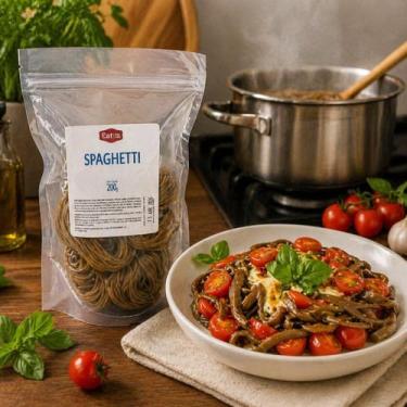 Imagem de Macarrão Spaguetti (Espaguete) Eat Low Carb 200g  Farinha de Abobrinha
