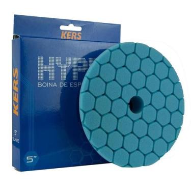 Imagem de Boina de espuma kers hyper 5 azul suave