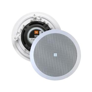 Imagem de Par de Arandelas JBL 6CO2R Redonda Branca