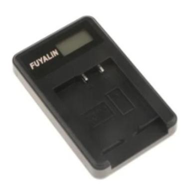 Imagem de Carregador de Bateria para Câmera com Visor LCD  Entrada USB 10W - ACF