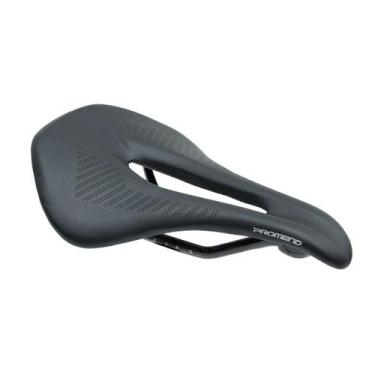 Imagem de Selim Carbono Promend Carbon Race Vazado 250x150mm Preto, Preto