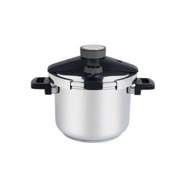 Imagem de Panela de Pressão Presto em Aço Inox Fundo Triplo e 5 Dispositivos de 