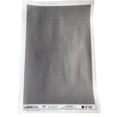 Imagem de Letraset Letratone Folha 25 X 38cm Retícula Adesiva LT63