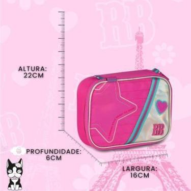 Imagem de Estojo Holográfico Box Rebecca Bonbon Escolar 100 Pens -Rosa - UP