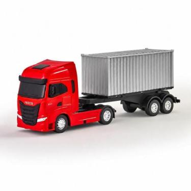 Imagem de Caminhão Toco Container Iveco S-Way - 828 - Vermelho - Usual