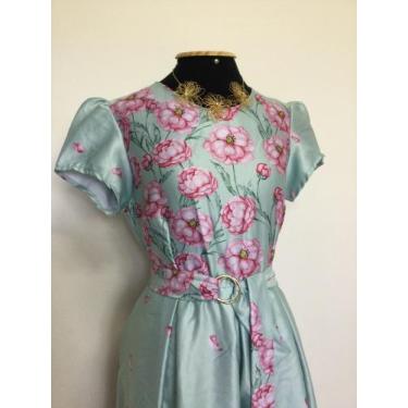 Imagem de Vestido Midi de Pregas - Atelier das Saias