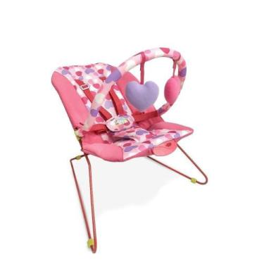 Imagem de Cadeirinha de Descanso Musical Vibratória Corações Bab Style - Baby St