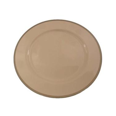 Imagem de Sousplat Plástico Creme 33cm -L Hermitage - L'Hermitage, 3 meses por d