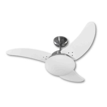 Imagem de Ventilador de Teto 220 V Solano Aço Escovado Tron, 220V
