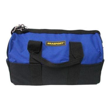Imagem de Bolsa De Lona Para Ferramentas Com 23 Bolsos - Brasfort, Azul