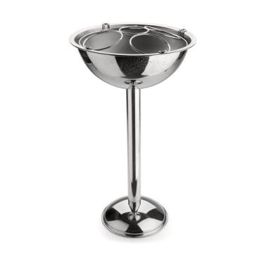 Imagem de Champanheira com Pedestal em Inox Forma 12,2 Litros: Elegância e Prati
