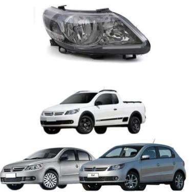 Imagem de Farol duplo h7/h1 ld vw saveiro / gol g5 / voyage - 000006