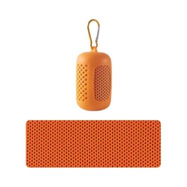 Imagem de Toalha De Resfriamento Portátil Envolta Em Silicone, Secagem Rápida, T