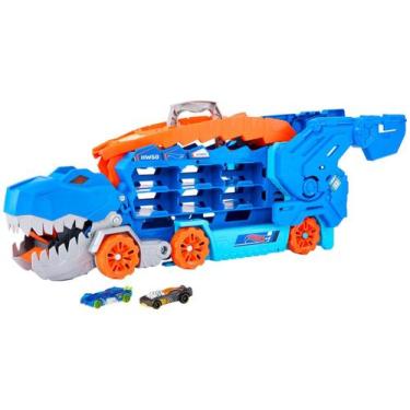 Imagem de T-Rex Transportador Hot Wheels City Ultimate Mattel 