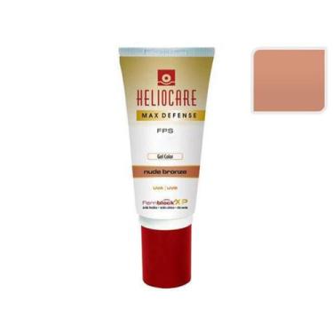 Imagem de Protetor Solar 50g Cor Nude Bronze - Heliocare Max Defense Gel Color