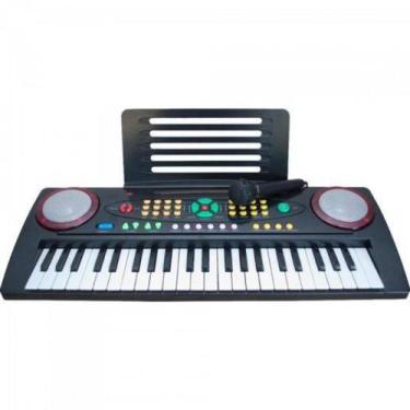 Imagem de Teclado Infantil YM-238C Preto TURBO - Turbo Music