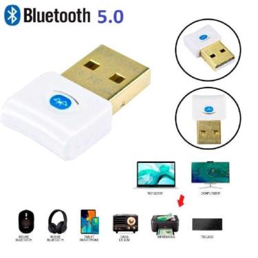 Imagem de Adaptador Usb Csr Dongle Para Pc E Notebook Branco - DEX