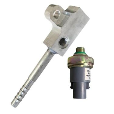 Imagem de Kit Conexão + Pressostato Ar Cond Volkswagen Gol G2 G3 G4 - LETÍCIA AR