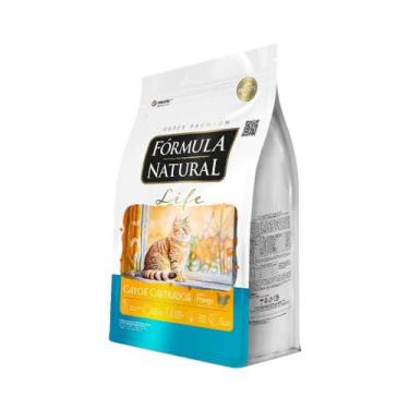 Imagem de Ração Fórmula Natural Life Gatos Castrados Sabor Frango 10,1kg Adimax