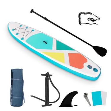 Imagem de Prancha de Stand Up Paddle QILEBA 10'4" Inflável Ultra-Leve Kit