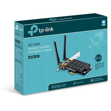 Imagem de Adaptador tp-link pci Express Wireless Dual Band AC1300 archer T6E