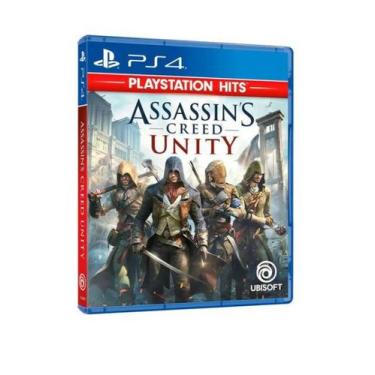 Imagem de Jogo Ps4 Assassins Creed Unity Hits Mídia Física Novo - Ubisoft