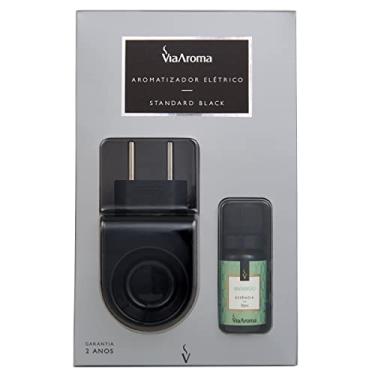 Imagem de Kit Aromatizador Standart Black + Essência Bamboo 10mL Via Aroma