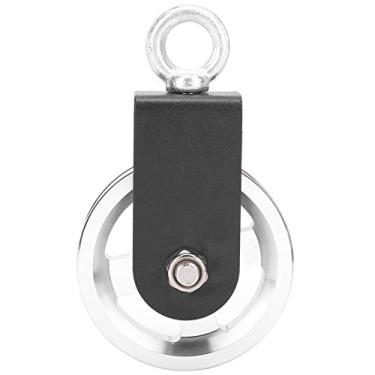 Imagem de Polia de equipamento de ginástica para tríceps, polia de suporte de equipamento de ginástica, liga de alumínio, para madeira de parede exterior para trabalhar em casa fitness