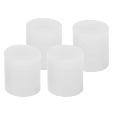 Imagem de 01 02 015 Peças de impressora 3D, coluna de nivelamento de cama quente de 16 mm de altura, pequena, compacta, confiável e durável para Anet A8 Wanhao D9 Mega para Ender 5 Plus para I3 Plus (branco)