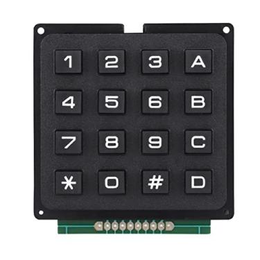 Imagem de Módulo de teclado, 4x4 durável teclado de 16 botões Fácil de usar e seguro para MCU