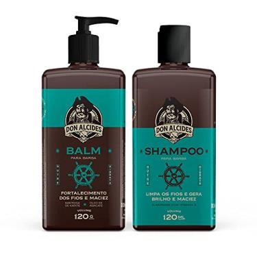 Imagem de Kit Balm E Shampoo Premium Para Barba Calico Jack - Don Alcides