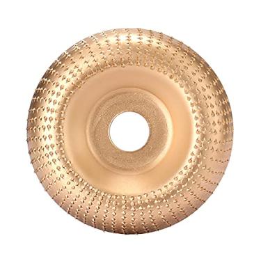 Imagem de lifcasual Disco de esmeril de 4 '' Disco de desbaste de madeira para rebarbadores com mandril de 22 mm / 0,87 pol.