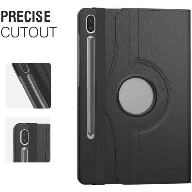 Imagem de Capa Case Tablet Giratória + Película Samsung Tab S7 Fe 12.4