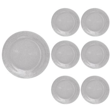 Imagem de Jogo Prato Raso Redondo Duralex 23cm Acqua Refeição 6 Un