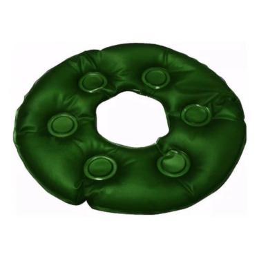 Imagem de Almofada Inflável Casca De Ovo Redonda Orifício Anti Escaras