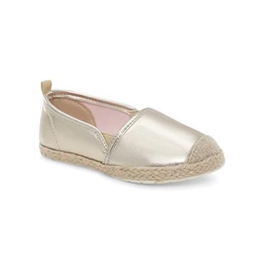 Imagem de OshKosh B'Gosh Tênis casual Belle para bebês e meninas pequenas, Dourado multi, 18