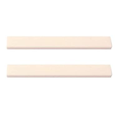 Imagem de LoveinDIY Novo selim de osso branco clássico de 100 mm para guitarra polida Luthier suprimentos