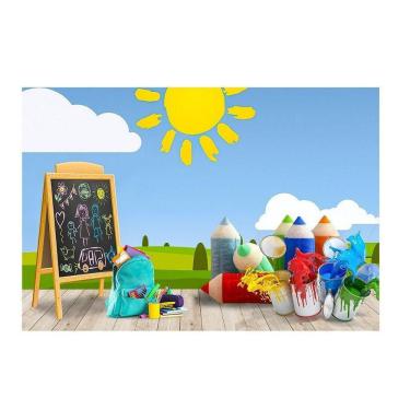 Imagem de Fundo Fotográfico Newborn Volta As Aulas 3,0X2,5 Ffg-347