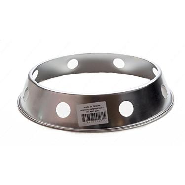 Imagem de M.V. Trading New Star International NCWS9 Rack Wok de aço, tamanho reversível de 19 cm e 24 cm