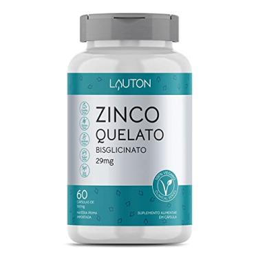 Imagem de Zinco Quelato - 60 Cápsulas - Lauton Nutrition, Lauton Nutrition
