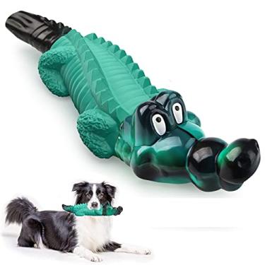 Imagem de ADSDIA Brinquedos para cães para mastigadores agressivos: brinquedos resistentes para cães grandes - brinquedo indestrutível - brinquedos resistentes para cães pequenos/médios/grandes para mantê-los