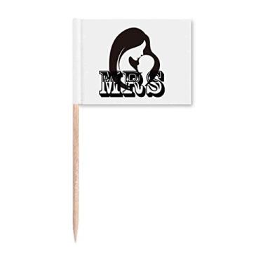 Imagem de Mothers English Language Culture bandeiras de palito de dente para decoração de festa