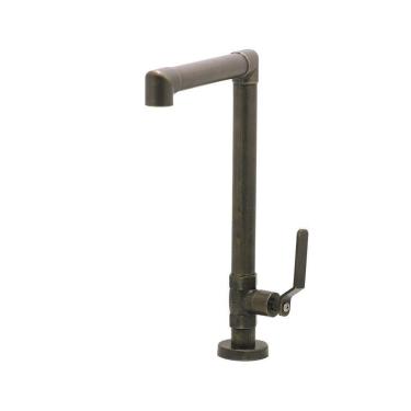 Imagem de Torneira Banheiro Lavatório Industrial Luxo Ouro Velho 1/4V